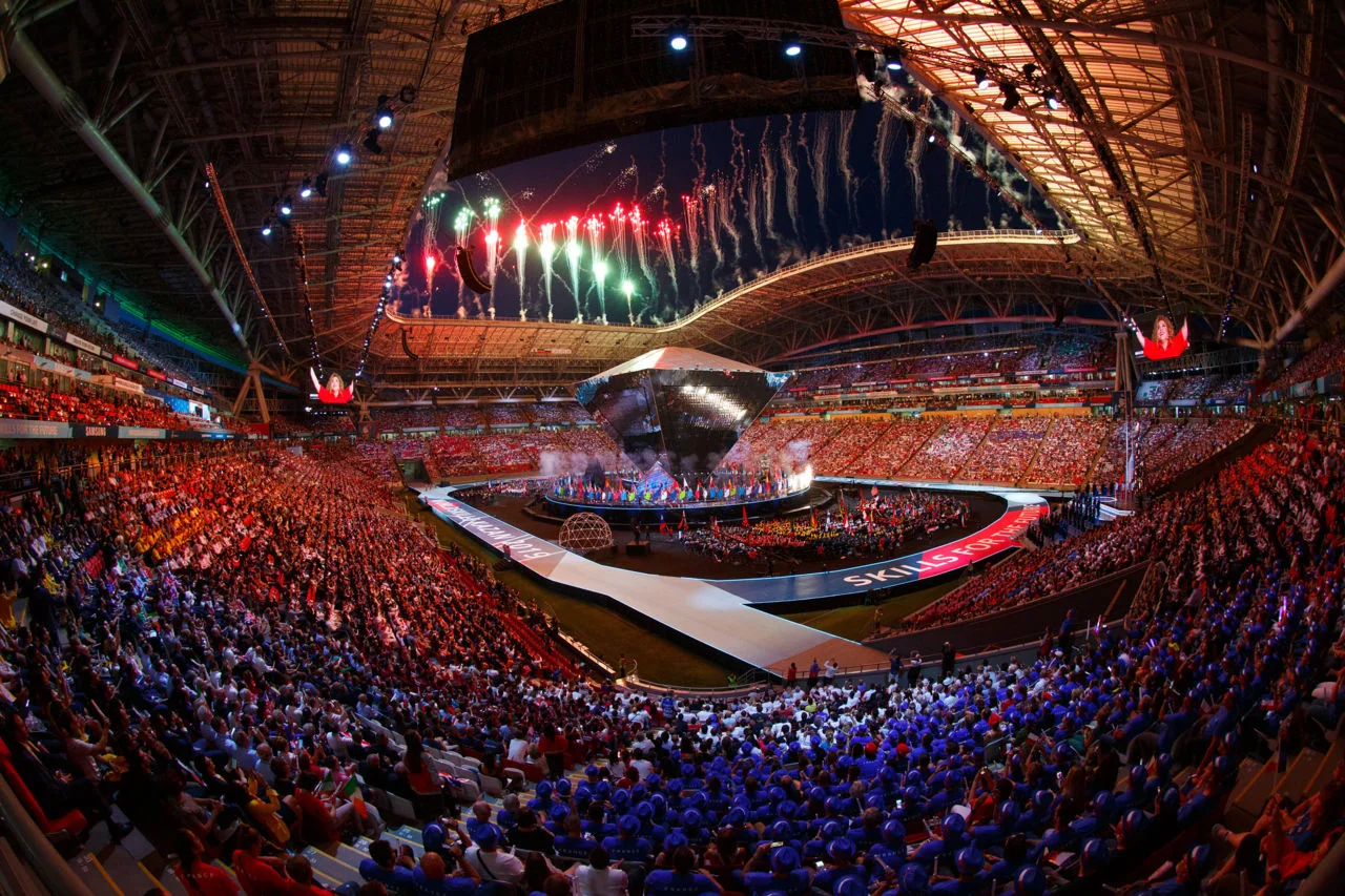 Церемония открытия WorldSkills Kazan 2019 на стадионе «Казань Арена»
