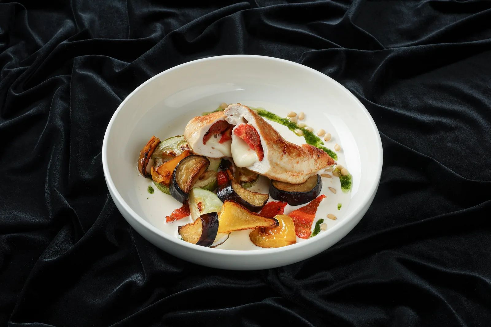 Запечённая куриная грудка